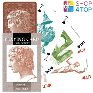 POMPEII SPIELKARTEN COLLECTION 54 ILLUSTRATED LO SCARABEO MADE IN ITALY NEU