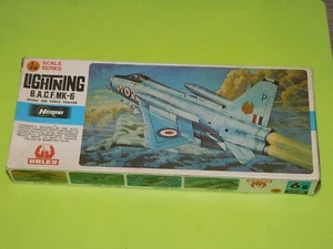 Modello - Lightning B.A.C.F MK 6 - Royal Air Force - 1/72 - Hasegawa - Hales - Foto 1 di 1