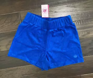 Juicy By Juicy Couture Womens Terry Cloth Blue Splash Pull-On Short XS NWT - Picture 1 of 2