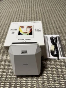 Instax Share SP-3 White Portable Mobile Printer Square Format With Accessories - Picture 1 of 3