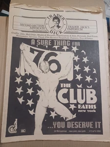 1976 Trader Dick, San Francisco Gay Lifestyle Newspaper - rare - Picture 1 of 5
