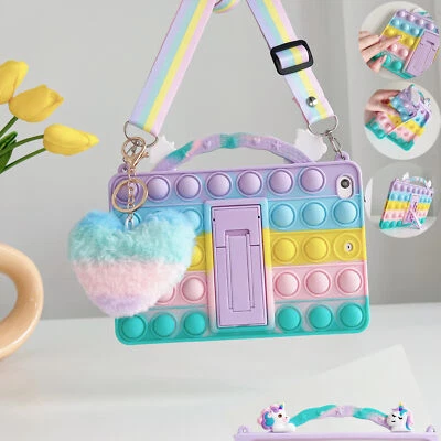 Pop Fidget Toys Push Bubble Case Cover For Samsung Tab A 8 A7 Lite 8.7" S6 T500 - Image 1 of 4