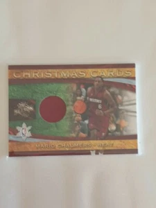 2010 Panini Christmas Cards Miami Heat Mario Chalmers Jersey Card #ed/499 - Picture 1 of 1