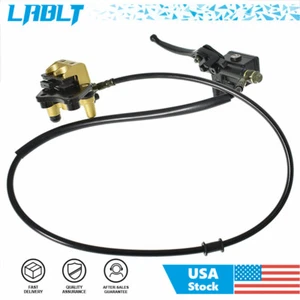 LABLT Hydraulic Front Brake Caliper Cylinder Master 50 70 110 125cc Dirt Bikes - Foto 1 di 8