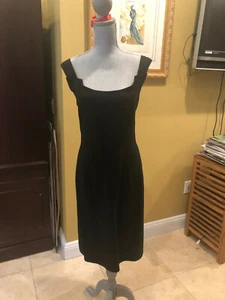 Celine Made in France ärmelloses schwarzes Kleid neu mit Etikett Gr. 46 - Bild 1 von 6