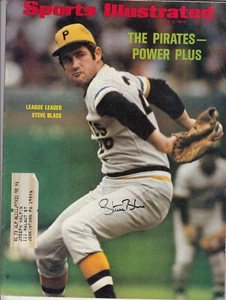 Pittsburgh Pirates Steve Blass 1972 Signed Autograph Sports Illustrated - Picture 1 of 1