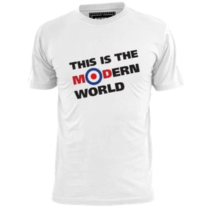 Herren This Is The Modern World T-Shirt Roller Vespa Lambretta Jam Weller Who - Bild 1 von 2