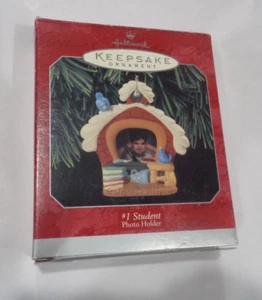 1998 Hallmark Ornament - #1 Student Photo / Picture Holder - Bild 1 von 1