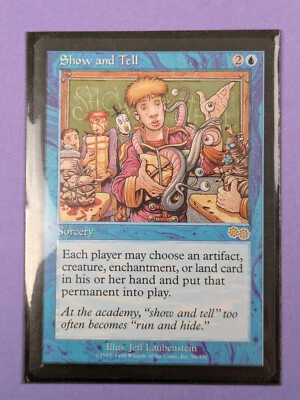 MTG Magic: Urza's Saga Show and Tell Rare #96/350 - NM - Image 1 of 3