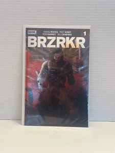 BRZRKR Volume 1 Foil Variant Boom Studios Keanu Reeves - Picture 1 of 4
