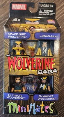 Minimates Wolverine paquete de 4 SDCC PX EXCLUSIVO (3000 hecho) Marvel SELLADO ArtAsylum Foto 1 de 4