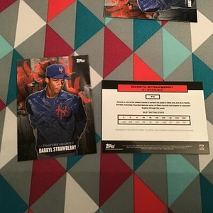 F4 Darryl Strawberry mets 2020 Topps x Pete Alonso Curated Franchise Favorite - Picture 1 of 1