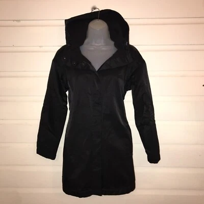 Chaqueta cortavientos forrada de lana mezcla de algodón orgánico Eileen Fisher talla SP Foto 1 de 4