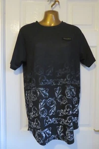 T-Shirt Größe 38" Brust ""Supply & Demand schwarz mit grau & weißem Druck. - Bild 1 von 7