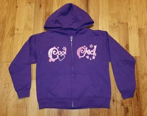 Pre-owned Hanes, 50% Cotton, long Sleeve hooded jacket, Size M(7/8) - Picture 1 of 8