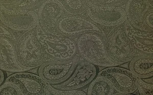 KIRKWOOD RESADA GREEN #48381 PAISLEY WOVEN JACQUARD FABRIC BY THE YARD 58"W - Bild 1 von 5