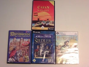 PC Spiele Catan Das Kartenspiel,Carcassonne,Patrizier IV,Die Siedler Das Erbe de - Bild 1 von 5