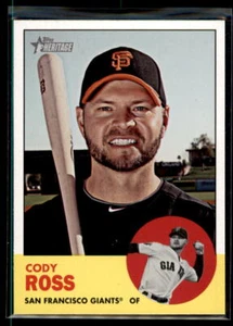 2012 Topps Heritage Cody Ross #30 San Francisco Giants - Picture 1 of 2