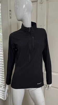 Pulôver PATAGONIA WORN WEAR leve náilon 1/2 zíper manga longa M #2419FA18 - Imagem 1 de 4