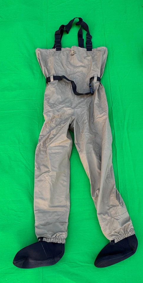 Frogg Toggs Hellbender STFT Wader Sage Size Reg Medium. - Image 1 of 4