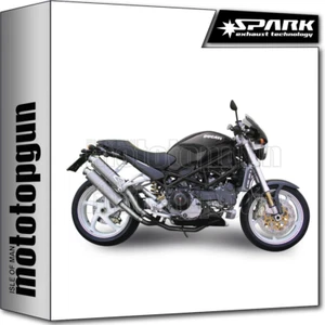SPARK 2 ESCAPES 45 ROUND APROBADO TITANIO DUCATI MONSTER S4R 2005 05 2006 06 - Imagen 1 de 1