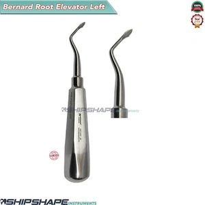 Bernard/Spade Elevator Left | Dental Surgical Extraction Instrument - Picture 1 of 6