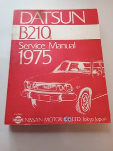 1975 Datsun B210 Factory Service Manual - Bild 1 von 2