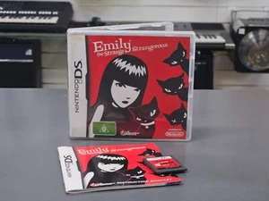 Emily The Stranger Strangerous NIntendo DS Game w/ Manual - Picture 1 of 7