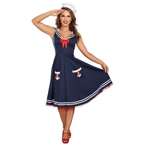 Women's Sailor Costume - Dreamgirl - Picture 1 of 3