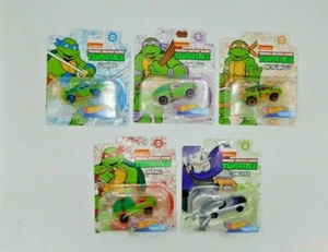 Hot Wheels Cars de Personajes Teenage Mutant Ninja Turtles NUEVO Serie de 5 - Imagen 1 de 11
