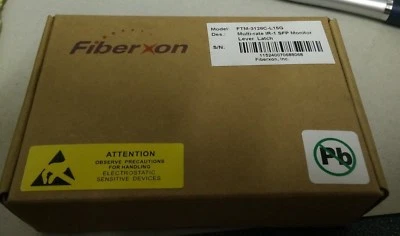 FIBERXON FTM-3128C-L15G 1310nm 15km Multi-Rate IR-1 SFP Monitor - NEW! - Image 1 of 2
