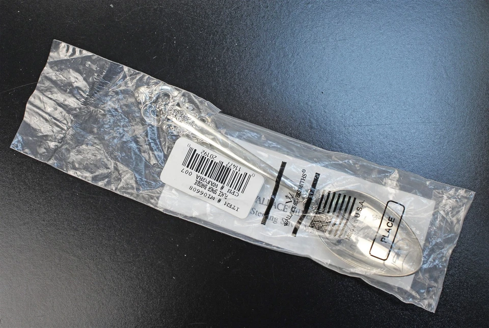 Wallace Sterling Grande Barroco 6 7/8" Lugar/Cucharas Sopera Ovaladas COMO NUEVAS en Mangas Foto 1 de 1