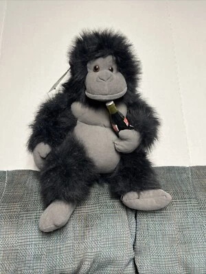 De colección 1996 Coca-Cola Peluche Animal Gorila Mono Sosteniendo Soda Pop 16" Foto 1 de 4