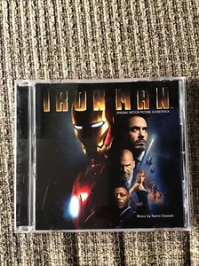 IRON MAN 2008 OOP CD ORIGINAL SOUNDTRACK RAMIN DJAWADI SCORE LIONS GATE PRINT - Picture 1 of 7