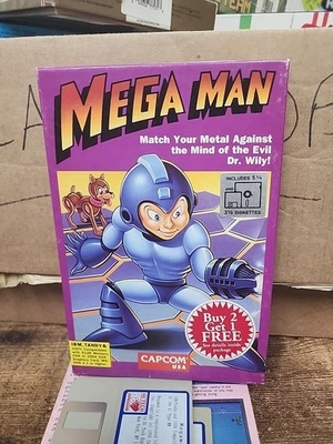 Mega Man, 1990, Big Box, Open Box - Image 1 of 4