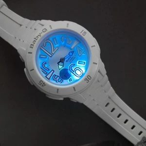 White Casio Baby-G BGA-170 Digital & Analog Watch #5332 - Picture 1 of 11