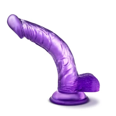 Ventosa B Yours Sweet n Hard realista ponto G anal vibrador dong cock bolas - Imagem 1 de 4