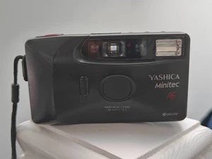 YASHICA Minitec AF 35mm Film Point & Shoot Compact Camera, Battery + Film Tested - Picture 1 of 10