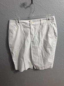 Bermudas blancas Lauren Ralph Lauren para mujer talla 10 - Imagen 1 de 6