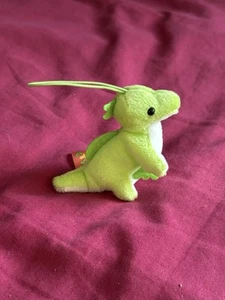 Amuse Green Dinosaur Charm Plush • Puchimaru Kingdom • Japanese Toy • Kawaii - Picture 1 of 4