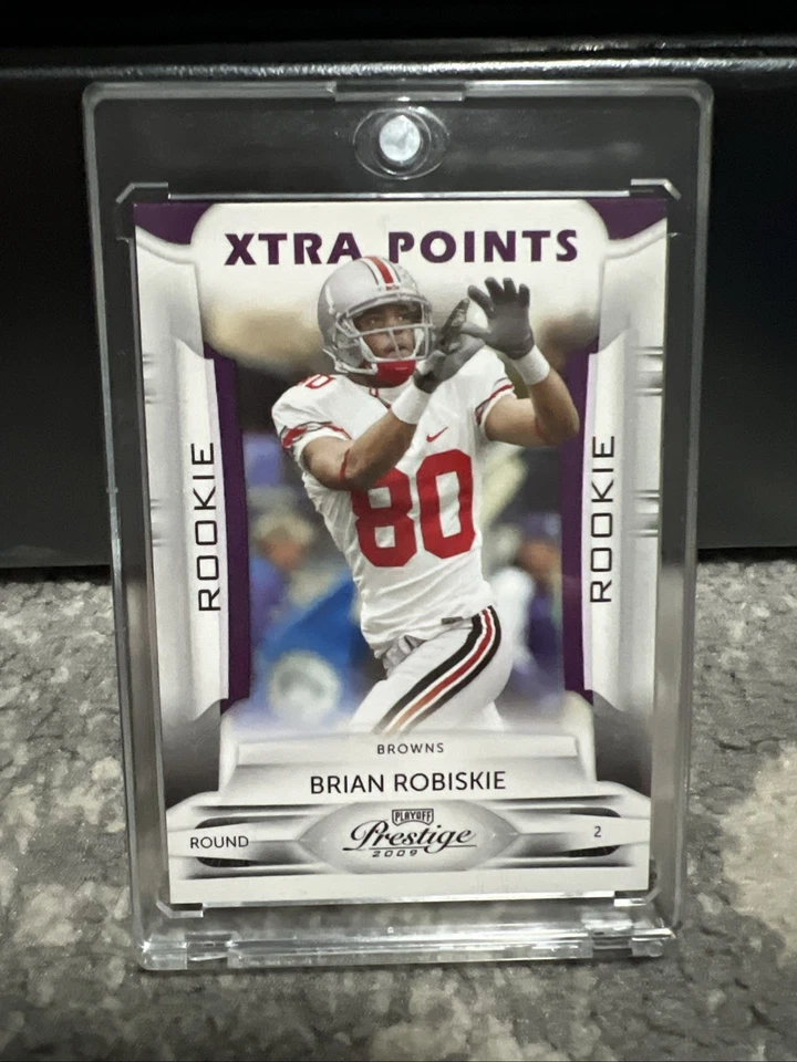 2009 Playoff Prestige - Rookie Brian Robiskie #116 Xtra Points Purple /50 (RC) - Image 1 of 3