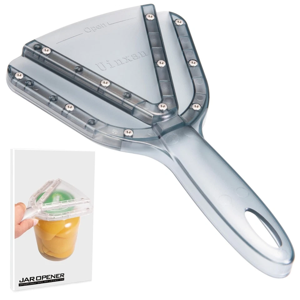 Jar Opener for Weak Hands & Seniors, Easy Twist Off Bottle Caps Kitchen Gadget - Image 1 of 4