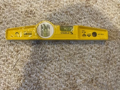 STABILA 25100 10" MAGNETIC TORPEDO LEVEL - MADE IN GERMANY - Image 1 of 4