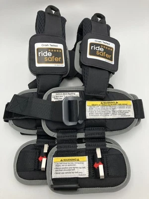 RideSafer Delight Travel Vest Gen 5 Black Small 30 lbs. and 60 lbs JD14101BLB - Image 1 of 4