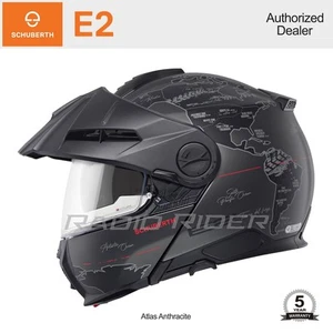 NEW Schuberth E2 Motorcycle Flip-Up Helmet | Atlas Anthracite | M | Free Ship - Bild 1 von 4