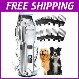 Professional Dog Grooming Clippers - Low Noise, Rechargeable - Picture 1 of 10