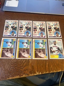 8 ct. Reggie Jackson 1983 Topps Card Lot #500 #501 #390 Angels HOF EX-NM Range - Picture 1 of 10