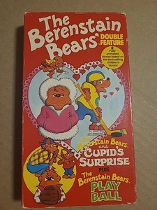 Berestain Bears Double Feature Cupid's Surprise and Play Ball VHS  - Bild 1 von 3