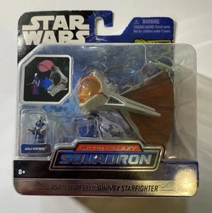 Star Wars Micro Galaxy Squadron Asajj Ventress’s Ginivex Starfighter Clone Wars - Imagen 1 de 3