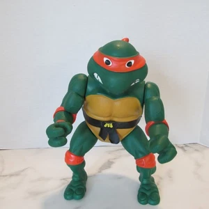 TEENAGE MUTANT NINJA TURTLE FIGUR 13" MICHAELANGELO 1989 PLAYMATE TMNT GÜRTEL - Bild 1 von 10